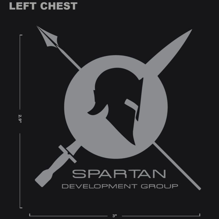 Spartan development group t-shirt logo